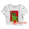 Keith Haring STATUE OF LIBERTY Pop Art Crop Top Shirt