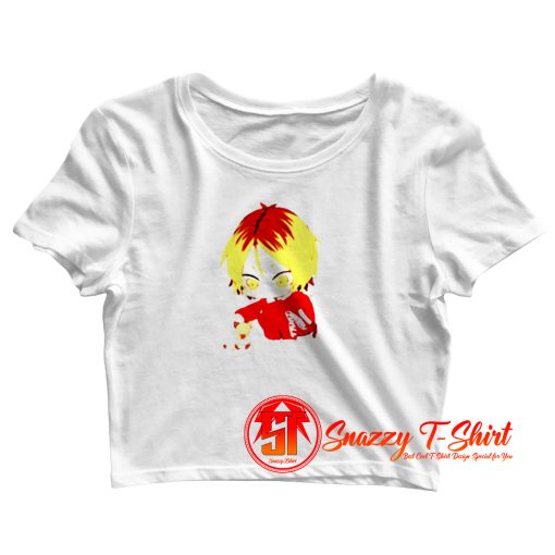 Kenma Kozume Crop Top Shirt