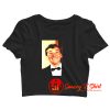 Kenneth Williams British Actor Classic Crop Top Shirt