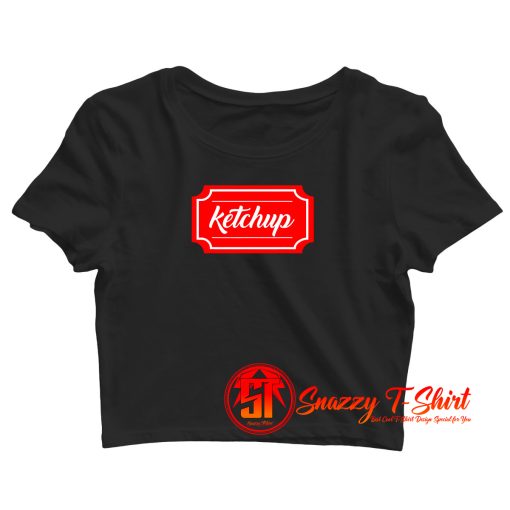 Ketchup Crop Top Shirt