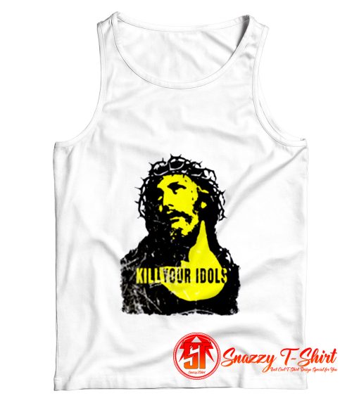 Kill your Idols Retro Vintage Distressed Oldschool Rock Hard Tank Top