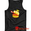 King Hamburger Drinking Tomato Sauce Tank Top