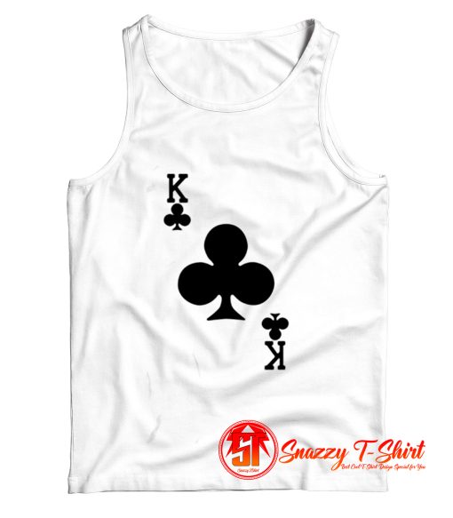 King Of Clubs Card Tank Top