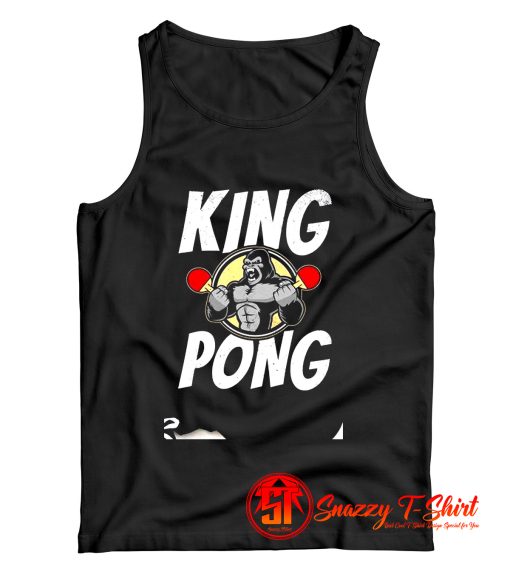 King Ping Pong Table Tennis Tank Top