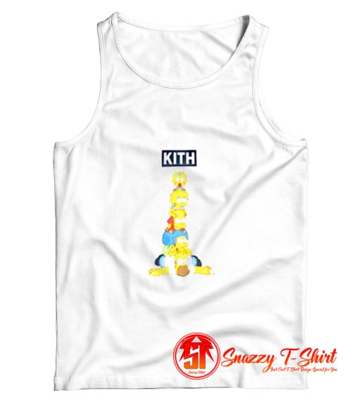 Kith x The Simpsons Family Stack Tank Top