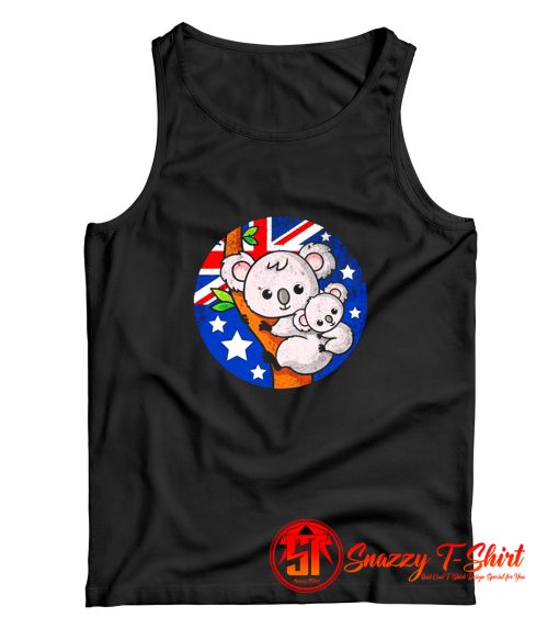 Koala Vintage Retro Animal Lovers Tank Top