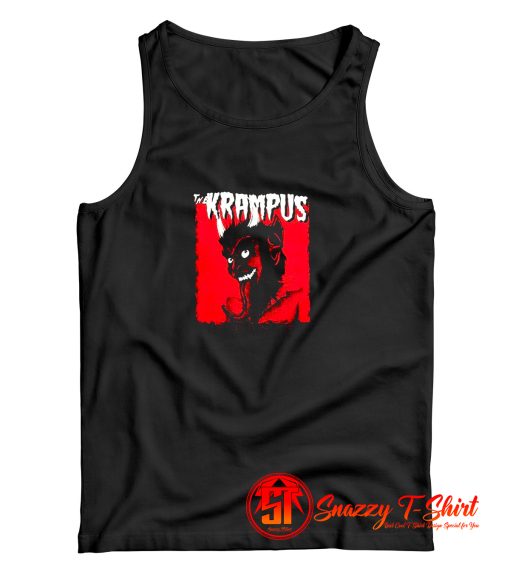 Krampus Evil Santa Claus Christmas Demon Tank Top