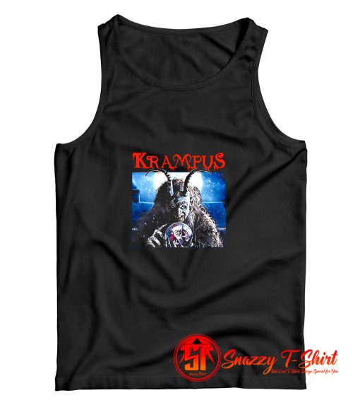 Krampus The Christmas Demon Vintage Tank Top