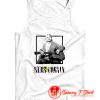 Kurt Cobain Black White Guitar Photo Tank Top