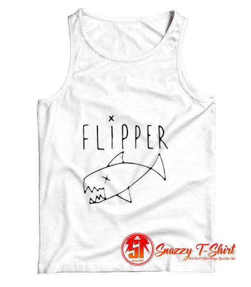 Kurt Cobain Flipper Logo Tank Top