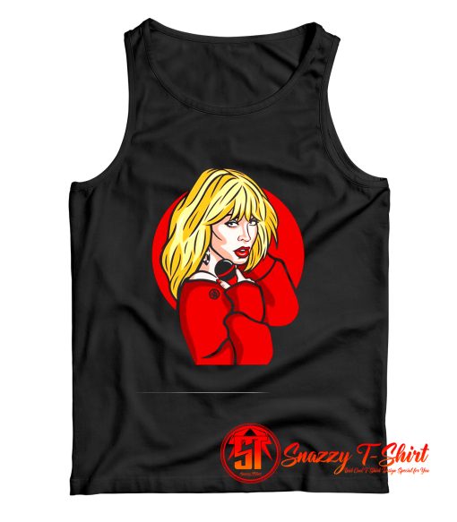 Kylie Minogue Cartoon Tank Top