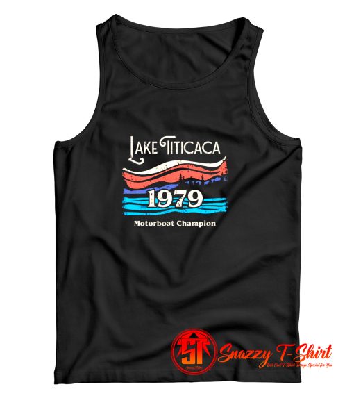 Lake Titicaca Motorboat Champion Tank Top