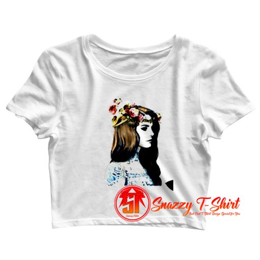 Lana Del Rey Cute Graphic Crop Top Shirt