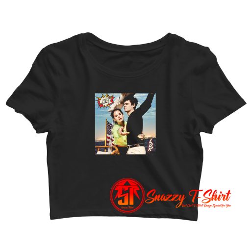 Lana Del Rey NFR Vintage Crop Top Shirt