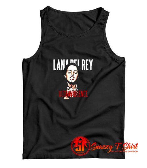 Lana Del Rey Ultraviolence Album Cover Tank Top