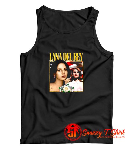 Lana Del Rey Vintage 90S Retro Rapper Tank Top