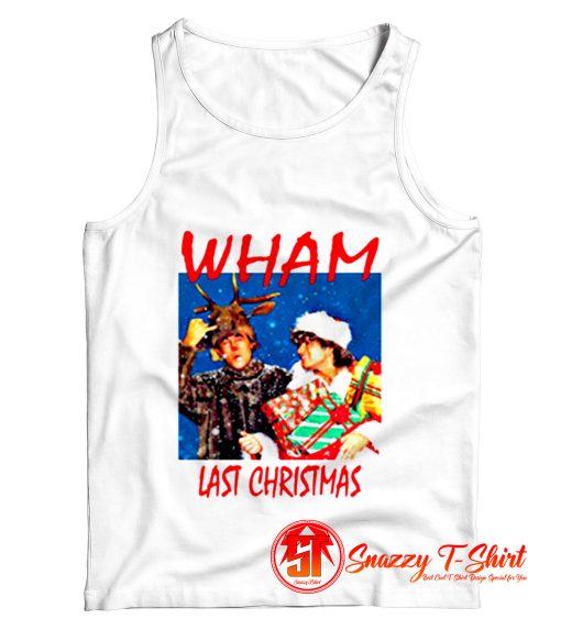 Last Christmas Wham George Michael Tank Top