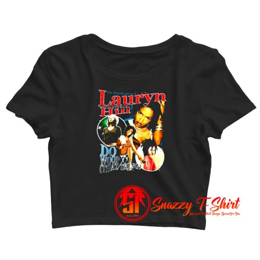 Lauryn Hill Tour Crop Top Shirt