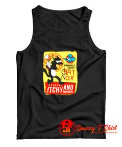 Le Chat Noir Cat Itchy Scratchy Show Tank Top