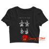 Lego Man Patent Crop Top Shirt