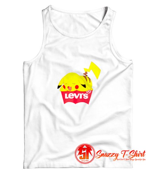 Levis x Pokemon Sleeping Pikachu Batwing Tank Top