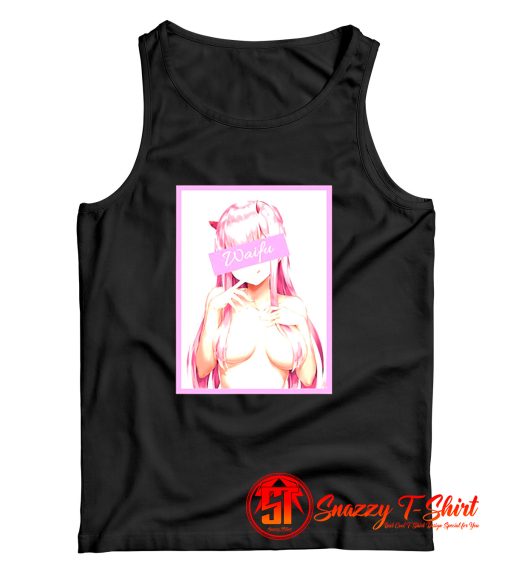 Lewd Japanese Devil Girl Tank Top