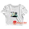 Liberty slap Donald Trump shut up Crop Top Shirt