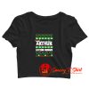 Lifetime Arthur Ugly Christmas Crop Top Shirt