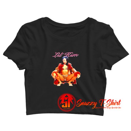 Lil Kim QueenBee Vintage Hip Hop Crop Top Shirt