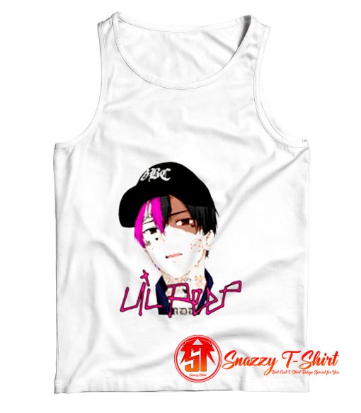 Lil Peep Anime Hell Boy Tank Top