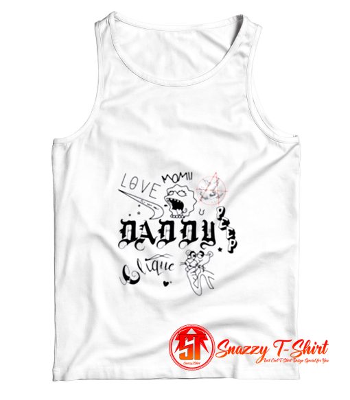 Lil Peep tattoo Tank Top