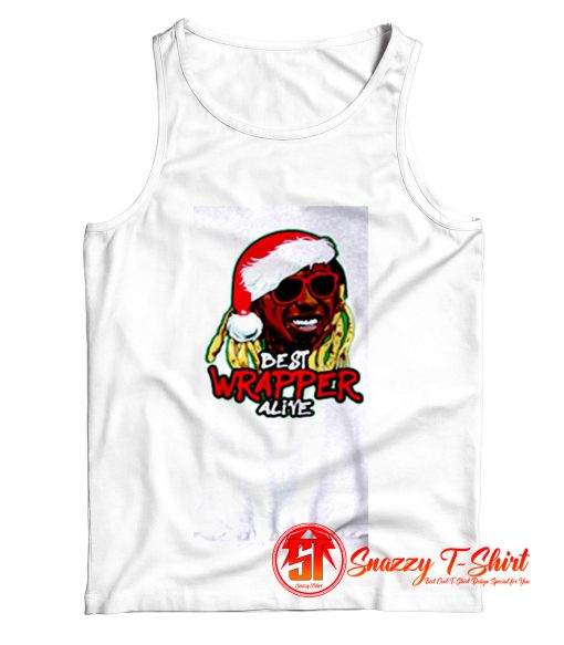 Lil Wayne Best Wrapper Alive Cristmash Tank Top