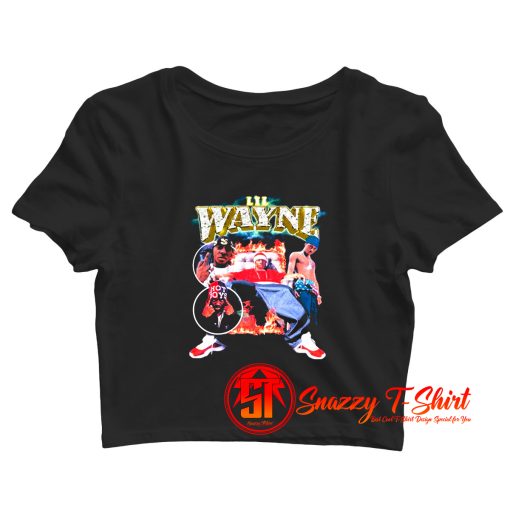 Lil Wayne Vintage inspired 90s Rap Crop Top Shirt