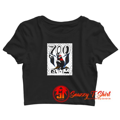 Lionel Messi 700 Goals Congratulations Crop Top Shirt