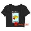 Los Tacos Loteria Mexican Bingo Crop Top Shirt