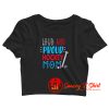 Loud Proud Hockey Mom Crop Top Shirt