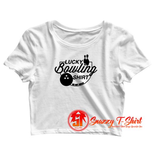 Lucky Bowling Crop Top Shirt