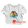 Lucky Chicken shamrock Crop Top Shirt