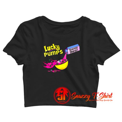 Lucky Pumps Harverd Dropout Crop Top Shirt