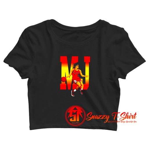 MJ Michael Jordan Michael Jackson Crop Top Shirt