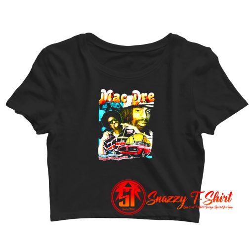 Mac Dre Hip Hop Rap Crop Top Shirt