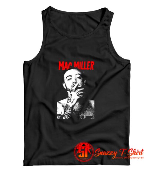 Mac Miller Noir On The Scene Tank Top