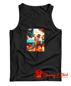 Mac Miller Piano Cartooon Cool Tank Top