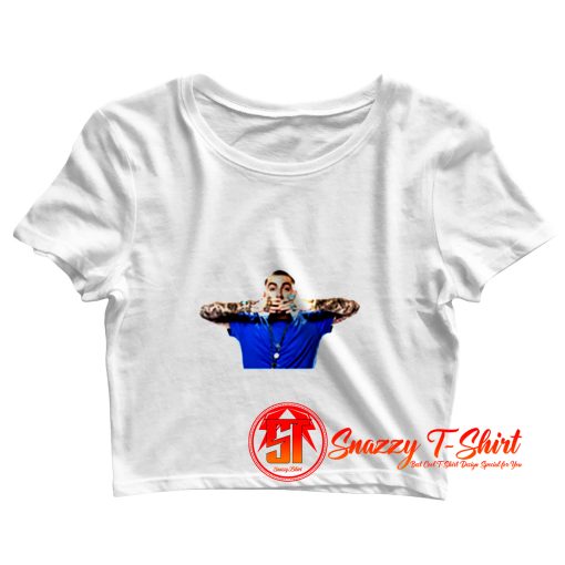 Mac Miller rip Crop Top Shirt