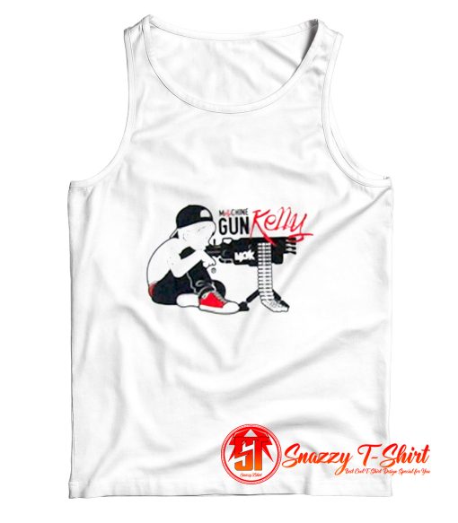 Machine Gun Kelly Boy White Tank Top