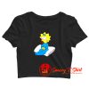 Maggie The Simpsons Crop Top Shirt