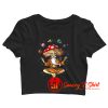 Magic Mushroom Mediation Crop Top Shirt