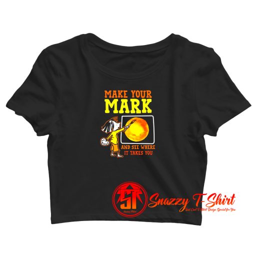 Make Your Mark Child Birthday Crop Top Shirt