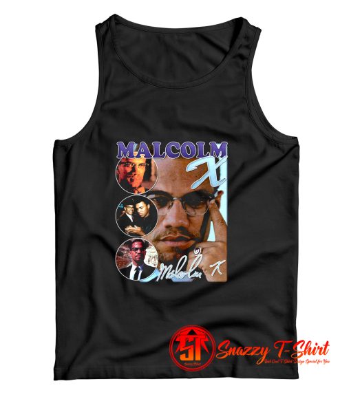 Malcolm X Bootleg Rap Tank Top