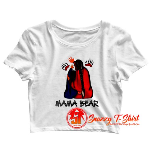 Mama Bear Native Crop Top Shirt